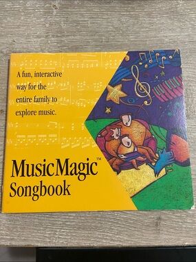 Vintage PC MusicMagic Songbook – Yellow Songbook for Family Music Exploration